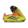 adidas Predator 26 Elite Fold-over Tongue FG Giallo Nero Rosso