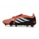adidas Predator 26 Elite Fold-over Tongue FG Arancio Nero Bianco