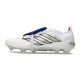 adidas Predator 26 Elite Fold-over Tongue FG Bianco Argento Blu