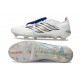 adidas Predator 26 Elite Fold-over Tongue FG Bianco Argento Blu
