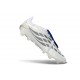 adidas Predator 26 Elite Fold-over Tongue FG Bianco Argento Blu
