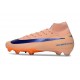 Nike Air Zoom Mercurial Superfly 10 Elite FG Arancione Blu