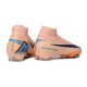 Nike Air Zoom Mercurial Superfly 10 Elite FG Arancione Blu