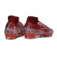 Nike Air Zoom Mercurial Superfly 10 Elite FG Safari Rosso Argento