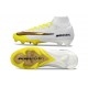Nike Air Zoom Mercurial Superfly 10 Elite FG Bianco Oro Giallo