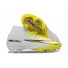 Nike Air Zoom Mercurial Superfly 10 Elite FG Bianco Oro Giallo