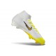 Nike Air Zoom Mercurial Superfly 10 Elite FG Bianco Oro Giallo