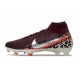 Nike Air Zoom Mercurial Superfly 10 Elite FG Bordeaux Argento