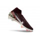 Nike Air Zoom Mercurial Superfly 10 Elite FG Bordeaux Argento