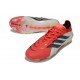 Scarpe adidas Predator 26 Elite FG Rosso Lucido Nero Core Ftwr Bianco