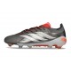 adidas Predator 26 Elite FG Ferro Metallizzato Zero Metallico Rosso Lucido