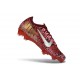 Nike Zoom Mercurial Vapor 16 Elite FG Rosso Argento