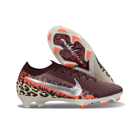 Nike Zoom Mercurial Vapor 16 Elite FG Rosso Argento Nero