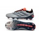 Scarpe da Calcio adidas Predator 26 Elite FG Grigio Nero Rosso