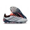 Scarpe da Calcio adidas Predator 26 Elite FG Grigio Nero Rosso
