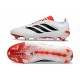 Scarpe da Calcio adidas Predator 26 Elite FG Bianco Nero Rosso