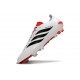 Scarpe da Calcio adidas Predator 26 Elite FG Bianco Nero Rosso