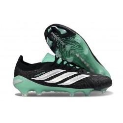Scarpe da Calcio adidas Predator 26 Elite FG Nero Bianco Verde