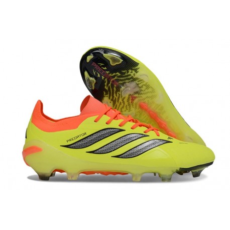 Scarpe da Calcio adidas Predator 26 Elite FG Giallo Nero Rosso