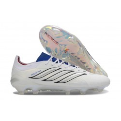 adidas Scarpa Predator Elite L FG Bianco Blu