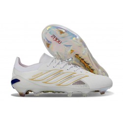 adidas Scarpa Predator Elite L FG Bianco Oro