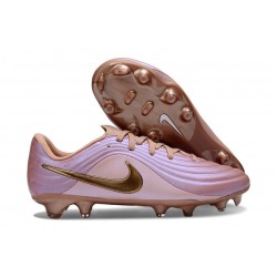 Nike Scarpa Tiempo Maestro Elite FG Rosso Bronzo Oro Rosa Metallizzato