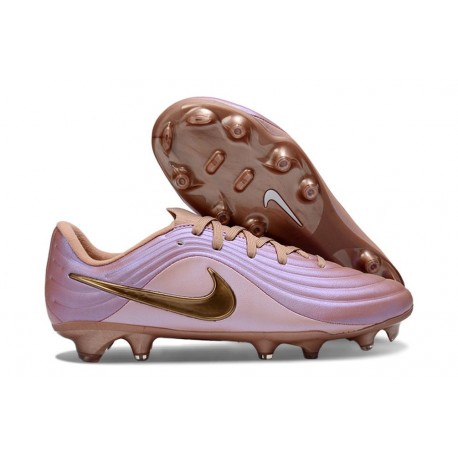 Nike Scarpa Tiempo Maestro Elite FG Rosso Bronzo Oro Rosa Metallizzato