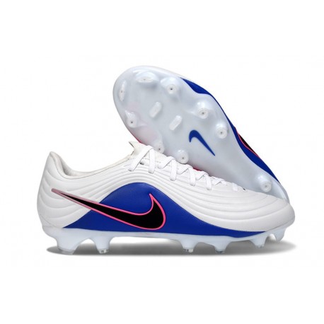 Nike Scarpa Tiempo Maestro Elite FG Bianco Blu Rosa