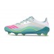 adidas Scarpe Uomo F50 Elite FG X Messi Ftwr Bianco Rosa Lucido Vert