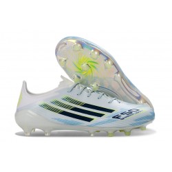 adidas Scarpe Uomo F50 Elite FG Bianco Blu Nero