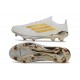 adidas Scarpe da Calcio F50+ Elite FG Bianco Oro