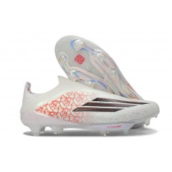 Scarpa adidas F50 + Laceless FG x Lamie Yamal Bianco Rosso Nero