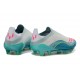  adidas F50 + LL Elite FG X Messi Ftwr Bianco Rosa Lucido Flash Acqua