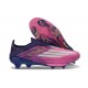 Scarpe da Calcio adidas F50 + LL Elite FG Viola Rosa Bianco