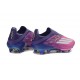 Scarpe da Calcio adidas F50 + LL Elite FG Viola Rosa Bianco