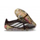 adidas Predator 26 Elite Fold-over Tongue FG Nero Bianco Oro