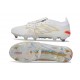 adidas Predator 26 Elite Fold-over Tongue FG Bianco Oro