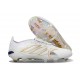 adidas Predator 26 Elite Fold-over Tongue FG Bianco Oro