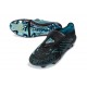adidas Predator 26 Elite Fold-over Tongue FG Nero Blu