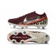 Nike Zoom Mercurial Vapor XVI Elite SG-Pro Borgogna Argento Metallizzato Rosso Fossile