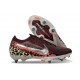 Nike Zoom Mercurial Vapor XVI Elite SG-Pro Borgogna Argento Metallizzato Rosso Fossile