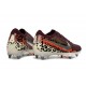 Nike Zoom Mercurial Vapor XVI Elite SG-Pro Borgogna Argento Metallizzato Rosso Fossile