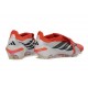 adidas Predator 26 Elite Fold-over Tongue FG Rosso Lucido Nero Core Ftwr Bianco