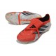 adidas Predator 26 Elite Fold-over Tongue FG Rosso Lucido Nero Core Ftwr Bianco