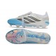 adidas Predator 26 Elite Fold-over Tongue FG Bianco Blu Nero