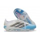 adidas Predator 26 Elite Fold-over Tongue FG Bianco Blu Nero
