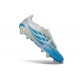 adidas Predator 26 Elite Fold-over Tongue FG Bianco Blu Nero