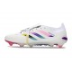 adidas Predator 26 Elite Fold-over Tongue FG Bianco Rosa