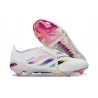 adidas Predator 26 Elite Fold-over Tongue FG Bianco Rosa