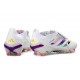 adidas Predator 26 Elite Fold-over Tongue FG Bianco Rosa